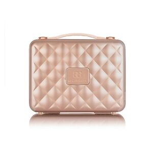Rose Gold Quilted Beauty Case